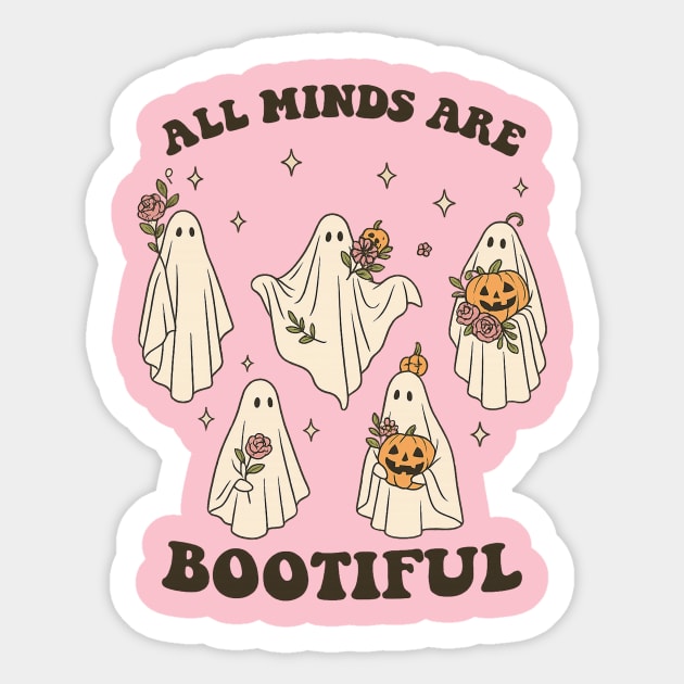 All Minds Are Bootiful Sticker by Fauzi's Store